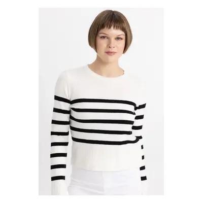 DEFACTO Relax Fit Crew Neck Knitwear Sweater