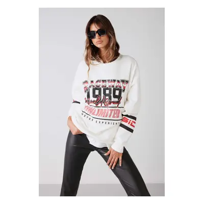 GRIMELANGE Racer Regular Relaxed Sweatshirt