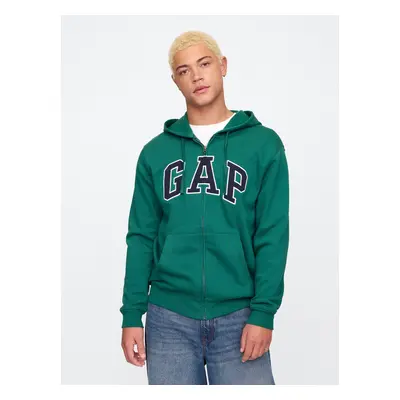 GAP Zip Hoodie Logo - Men's