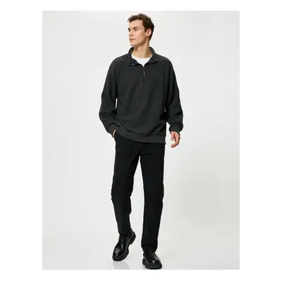 Koton Men's Anthracite Sweatshirt