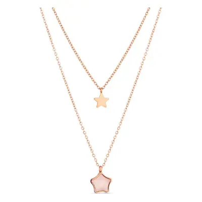 VUCH Moore Rose Gold Necklace