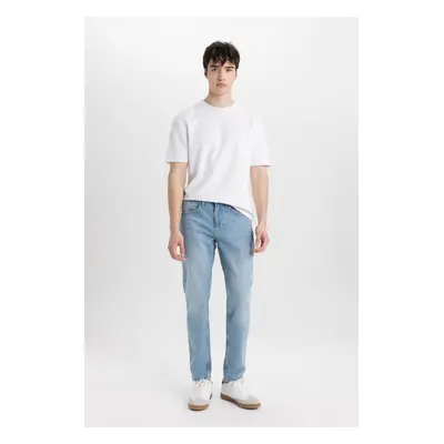 DEFACTO Slim Tapered Fit Slim Fit Normal Waist Tapered Leg Jeans