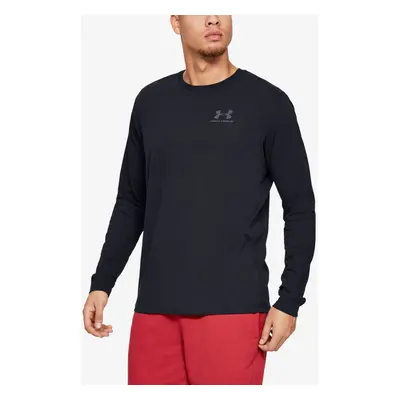 Under Armour T-shirt SPORTSTYLE LEFT CHEST LS-BLK - Men's