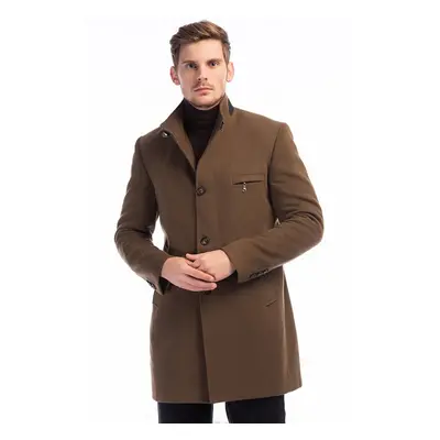 PLT8367 DEWBERRY MEN'S COAT-CAMEL