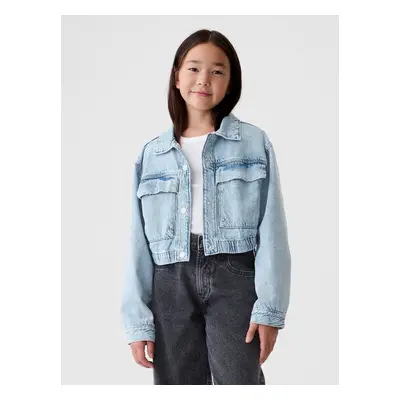 GAP Children's denim crop jacket - Girls