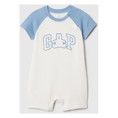 GAP Baby Short Jumpsuit with Logo - Boys