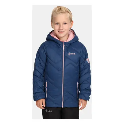 Children's insulated jacket Kilpi REBEKI-JG DARK Dark blue