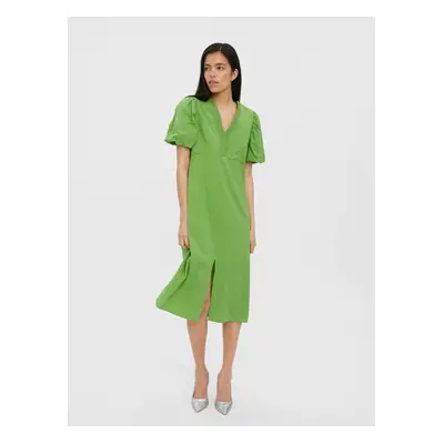 Green dress AWARE by VERO MODA Thilde - Women's