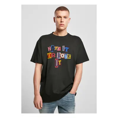 Men's T-shirt Hate it or Love it black