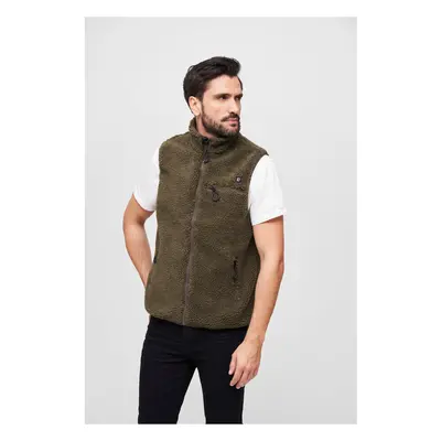 Men's Teddyfleece vest olive