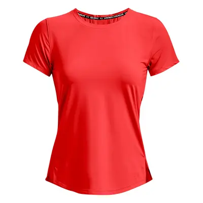 Under Armour Iso-Chill Laser Tee Vermilion-RED women's T-shirt