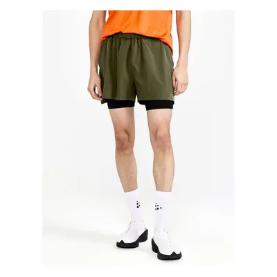 Men's Craft ADV Essence 2in1 Green Shorts