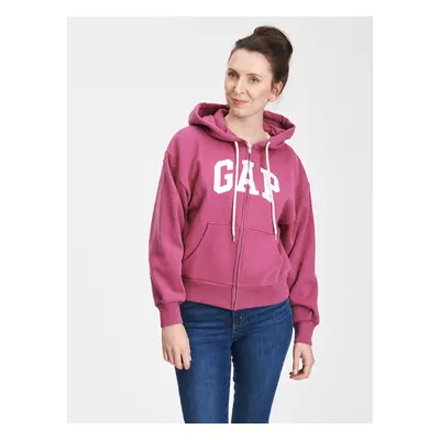 GAP Sweatshirt Logo Zipper - Women