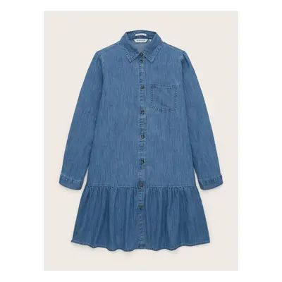 Blue Girl Denim Dress Tom Tailor - Girls