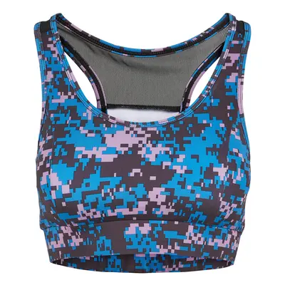 Women's Tech Mesh Bra Digital Duskviolet Camo