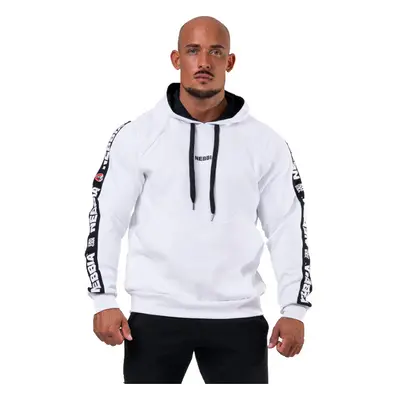 Men's sweatshirt Nebbia Unlock the Champion hoodie white