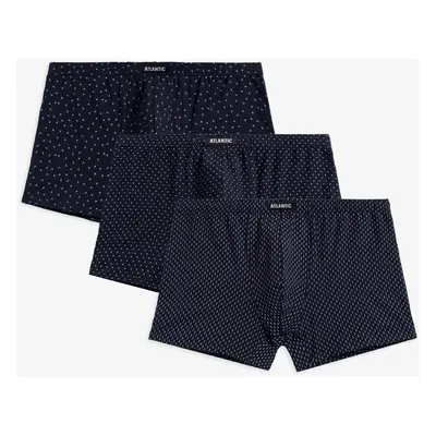 Men's Boxers ATLANTIC 3Pack - Navy Blue