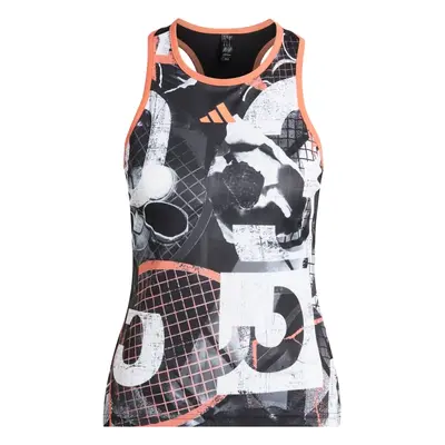 Dámské tílko adidas Club Tennis Graphic Tank Top White/Black