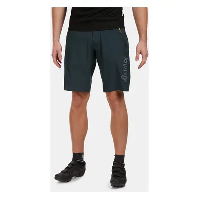 Men's Freestyle Cycling Shorts Kilpi HIXON-M Dark Green