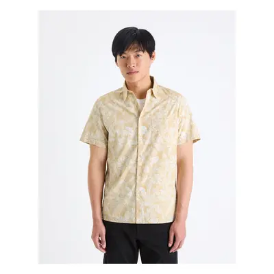 Celio Patterned Gafeul Shirt - Men's