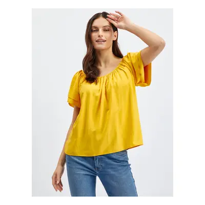 Orsay Yellow Women's Blouse - Ladies