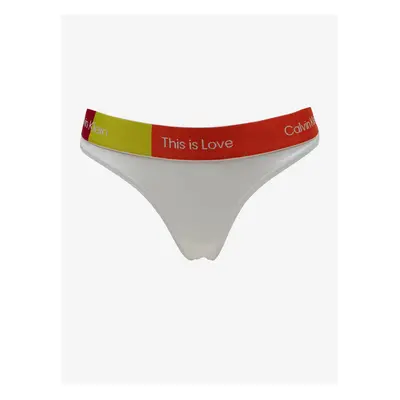 Calvin Klein Underwear White Women Thongs - Women