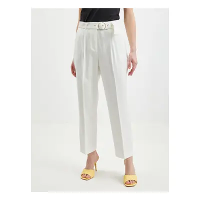 Orsay Cream Ladies Pants - Women