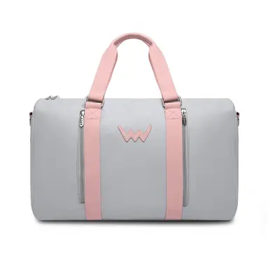 VUCH Fatima Matt Grey Travel Bag