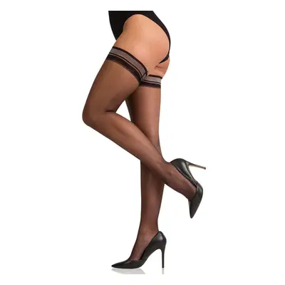 Bellinda HOLD UP SEXY DAY - Self-holding stockings - black