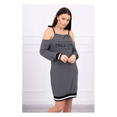 Tres Chic Dress - Graphite