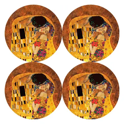 Bertoni Home Unisex's Round Table Pads Set Pocałunek