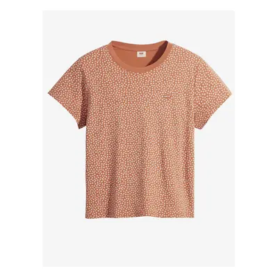 Levi&#39;s Orange Women Floral T-Shirt Levi&#39;s® Baby Daisy - Women