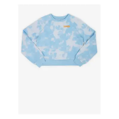 Levi&#39;s White-Blue Kids Batik Sweatshirt Levi&#39;s® - Girls