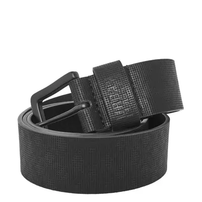 Faux leather strap in black