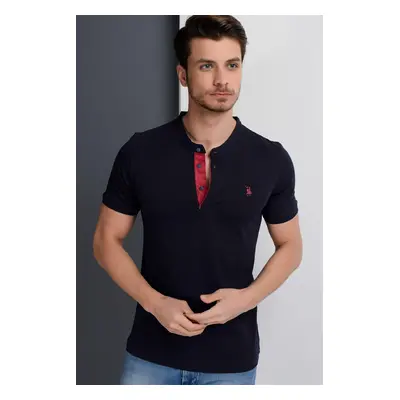 T8560 DEWBERRY T-SHIRT-NAVY BLUE