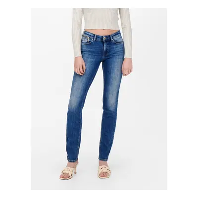 Blue women's slim fit jeans ONLY Eva - Women