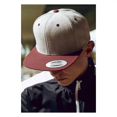 Classic Snapback 2-Tone H.Grey/Chestnut