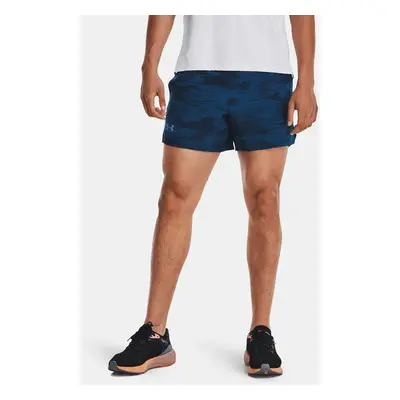 Under Armour Shorts UA LAUNCH PRINTED SHORT-BLU - Men