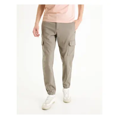 Celio Pants slim cargo Dolyte - Men