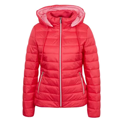 Orsay Dark Pink Ladies Winter Quilted Jacket - Women