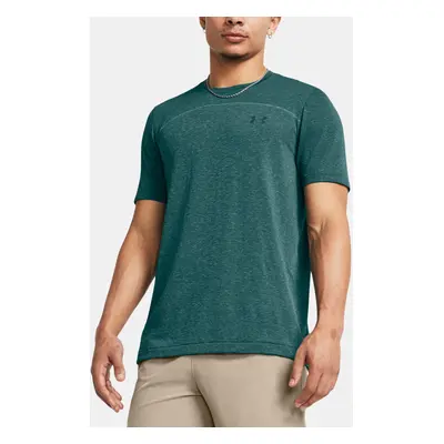 Under Armour UA Rush Seamless Wordmark T-Shirt SS-BLU - Men's