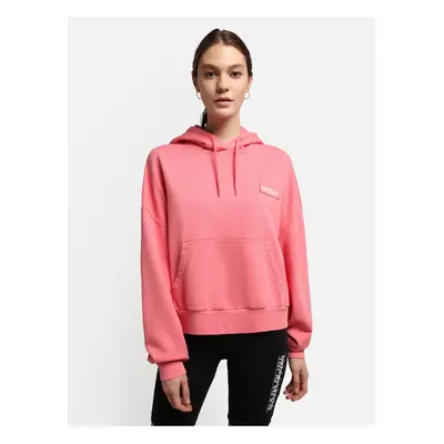 Pink Womens Hoodie NAPAPIJRI B-Morgex - Women