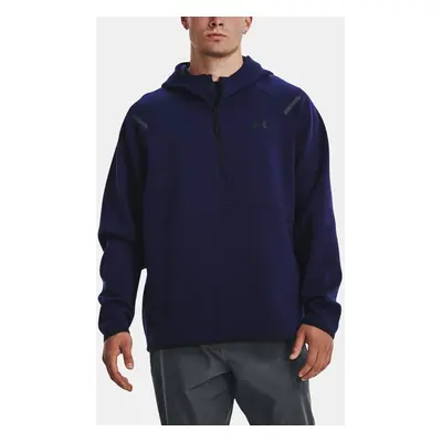 Under Armour Hoodie UA Unstoppable Flc Hoodie-BLU - Men's