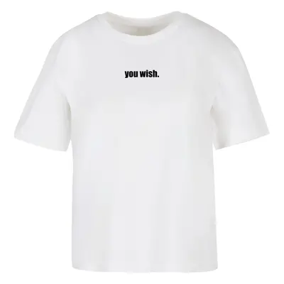 Women's T-shirt You Wish white