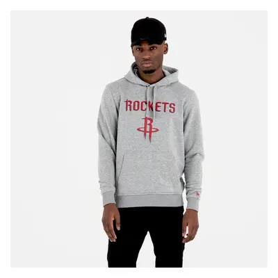 Men's New Era NBA Remaining Teams Hoodie Houston Rockets Light Grey