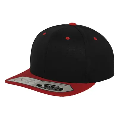 110 Mounted Snapback blk/red