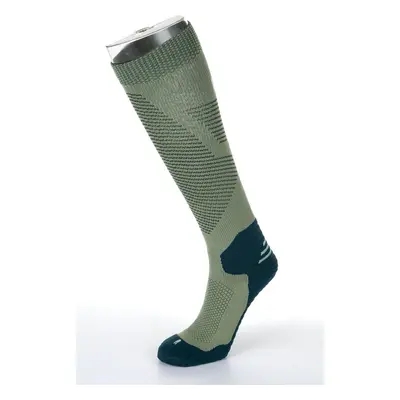 Compression knee-high socks Kilpi COMPRESS-U Khaki