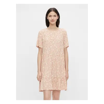 Pink Floral Dress Pieces Miller - Women