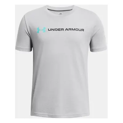 Under Armour T-Shirt UA B LOGO WORDMARK SS-GRY - Boys