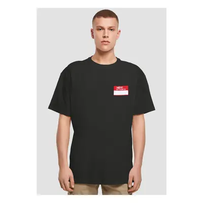 Men's T-shirt Hey! My Name Is Black